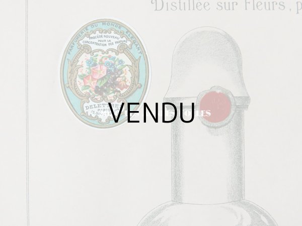 画像6: アンティーク　パフュームリーのデザイン画  PLANCHE 19 - DELETTREZ PARIS - (6)