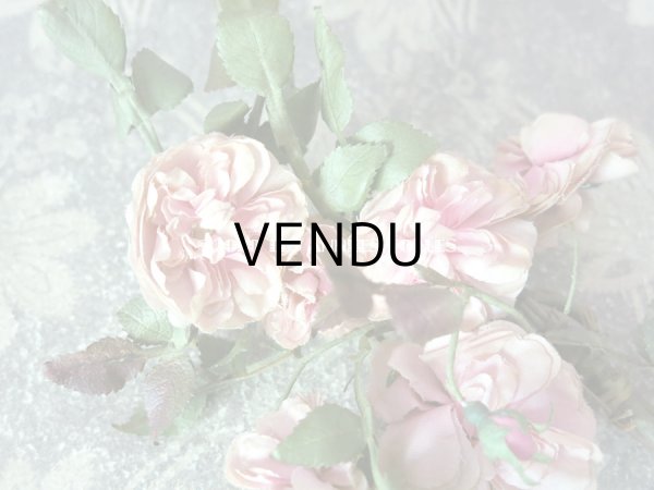 画像7: 19世紀末 アンティーク 薔薇の布花 (7)