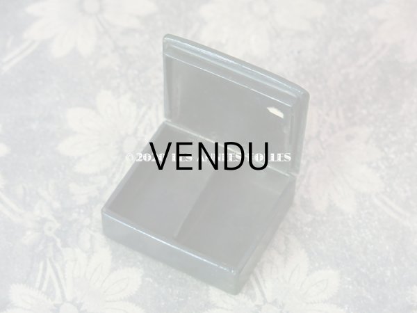 画像6: 19世紀 アンティーク ナポレオン3世時代 パピエマシェの小さなスタンプケース TIMBRES (6)