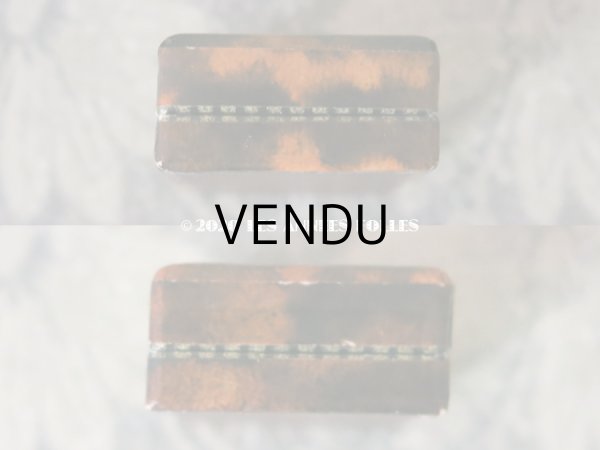 画像8: アンティーク ウェディングリング用 ジュエリーボックス アールデコ (8)