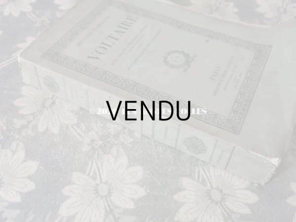 画像5: 【10周年セール対象外】 アンティーク 本 OEUVRES COMPLETES DE VOLTAORE (5)