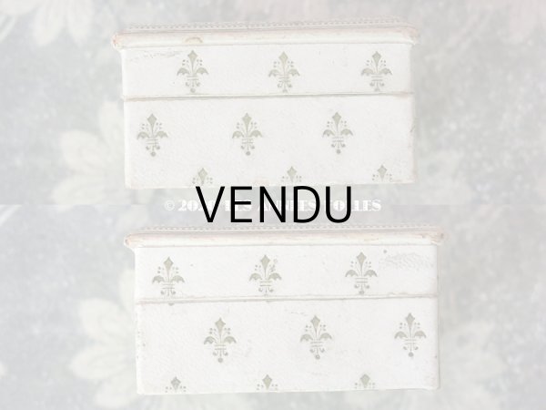 画像6: 【10周年セール対象外】 アンティーク パウダーボックス 百合の紋章 POUDRE DE RIZ HELIOTROPE BLANC - ROGER & GALLET PARIS - (6)