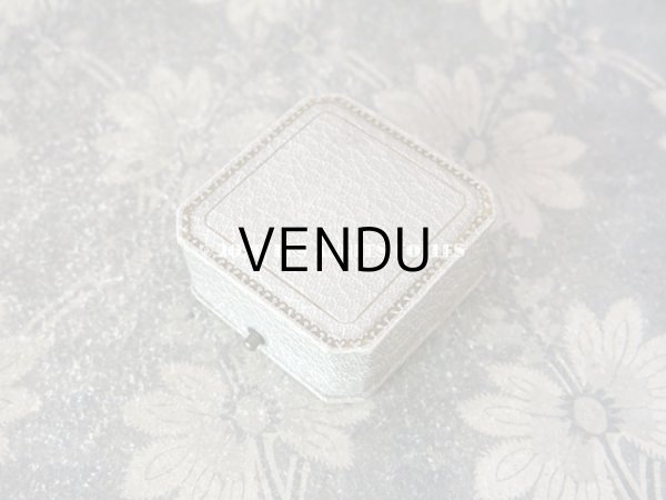 画像6: 【10周年セール対象外】　アンティーク 金彩入り ペンダント用 ジュエリーボックス グレイ (6)