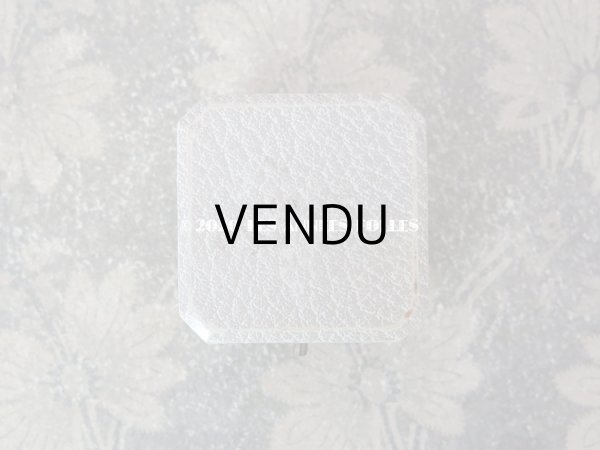 画像8: 【10周年セール対象外】　アンティーク 金彩入り ペンダント用 ジュエリーボックス グレイ (8)