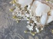 画像8: アンティーク 薔薇の花冠 オフホワイト 布花のヘッドリース ティアラ (8)
