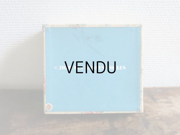 画像4: アンティーク ルーブル百貨店の糸箱 カルトナージュボックス FIL SUR CARTES QUALITE EXTRA - AU LOUVRE PARIS - (4)