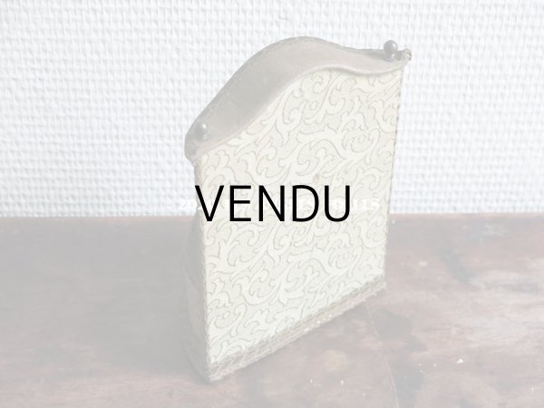 画像4: アンティーク カルトナージュ 懐中時計用 ジュエリースタンド　 (4)