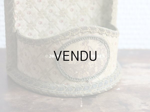 画像6: アンティーク カルトナージュ 懐中時計用 ジュエリースタンド　 (6)