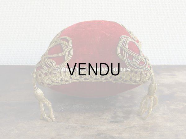 画像6: 19世紀末 アンティーク グローブ・ド・マリエのクッション ピンクッション  (6)