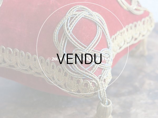 画像13: 19世紀末 アンティーク グローブ・ド・マリエのクッション ピンクッション  (13)