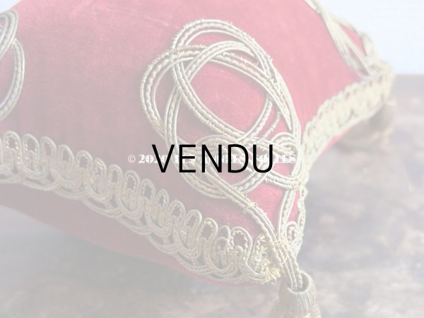 画像14: 19世紀末 アンティーク グローブ・ド・マリエのクッション ピンクッション  (14)