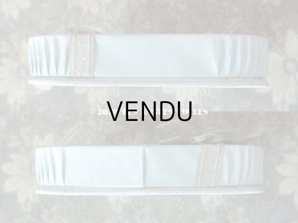 画像6: 1903年 アンティーク リボンが結ばれた バテムのお菓子箱 パウダーブルー (6)