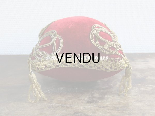 画像5: 19世紀末 アンティーク グローブ・ド・マリエのクッション ピンクッション  (5)