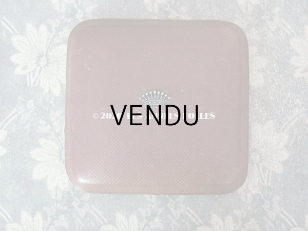 画像3: 19世紀 アンティーク 王冠付き 大きなジュエリーボックス ブローチ用 (3)