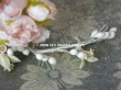 画像10: アンティーク 淡いピンクの薔薇＆ワックスフラワーの花冠 ティアラ  (10)