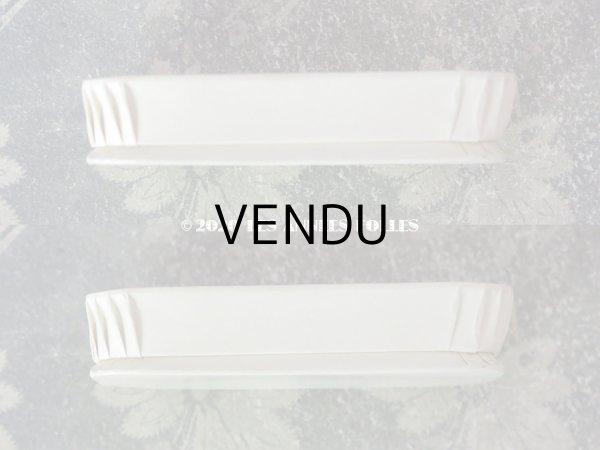 画像5: 1920年代 アンティーク とても小さなドラジェのお菓子箱 バテム BAPTEME 薔薇とリボンのガーランド  (5)