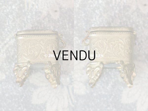 画像5: アンティーク ドールサイズ とても小さなジュエリーボックス　 (5)