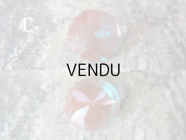 画像6: アンティーク サフィレットのルース ブリリアントカット ラウンド 11mm (6)