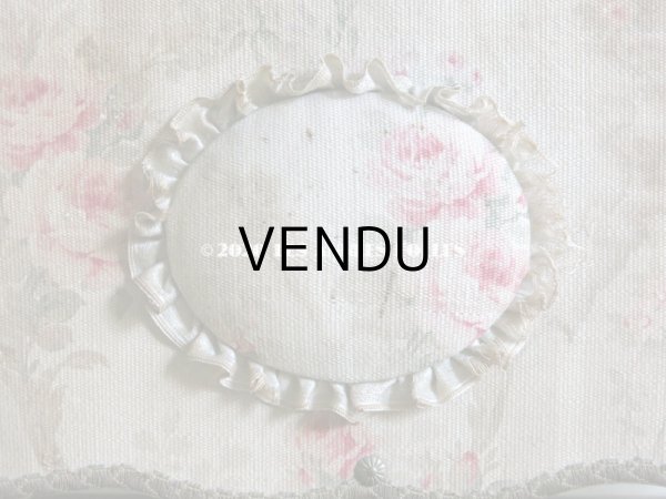 画像13: 1900年代 アンティーク　カルトナージュのラック 薔薇模様 (13)