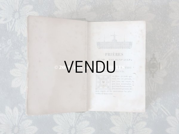 画像10: 19世紀 アンティーク  マリアージュの本 (10)