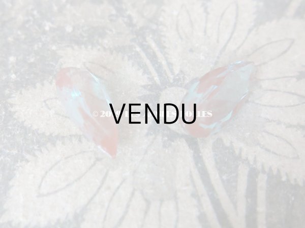 画像3: アンティーク サフィレットのルース ドロップ型 9mm×18mm強 (3)