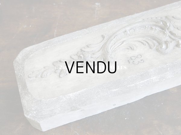 画像20: 1900年代 アンティーク   ロカイユ装飾　石膏のオーナメント (20)