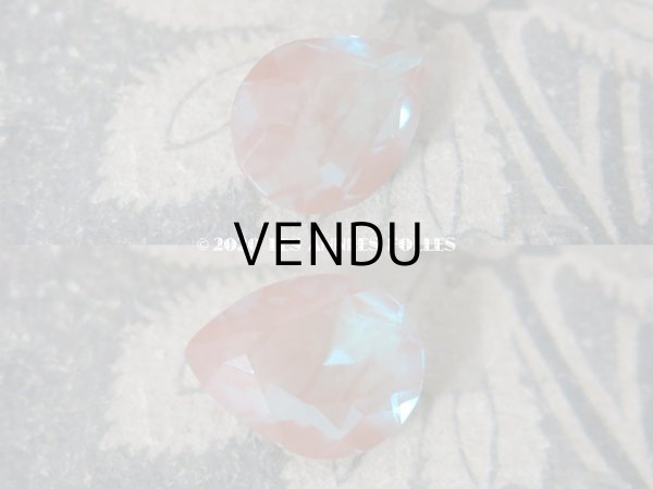 画像5: アンティーク サフィレットのルース ドロップ型 12mm強×16mm (5)