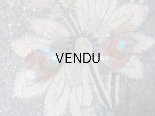 画像3: アンティーク サフィレットのルース ドロップ型 12mm強×16mm (3)