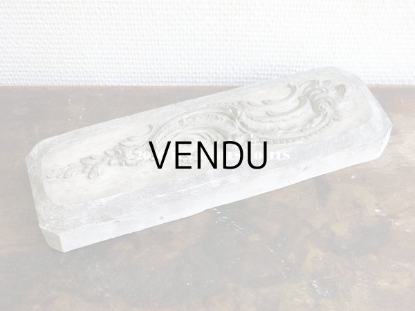 画像16: 1900年代 アンティーク   ロカイユ装飾　石膏のオーナメント (16)