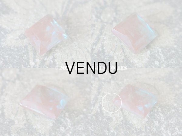 画像5: アンティーク サフィレットのルース スクエア 14mm (5)