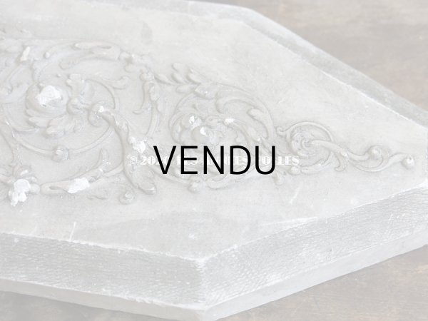 画像12: 1900年代 アンティーク   ロカイユ装飾　石膏のオーナメント (12)