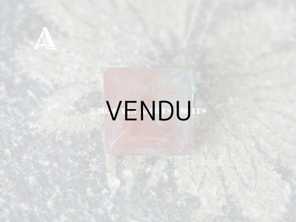 画像4: アンティーク サフィレットのルース スクエア 14mm (4)