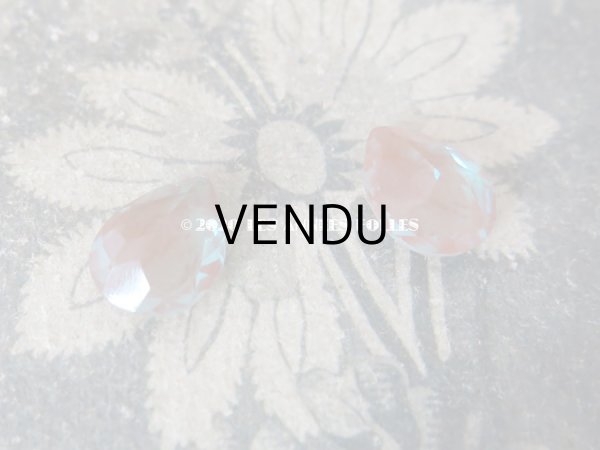 画像6: アンティーク サフィレットのルース ドロップ型 12mm強×16mm (6)