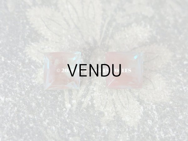 画像3: アンティーク サフィレットのルース スクエア 14mm (3)