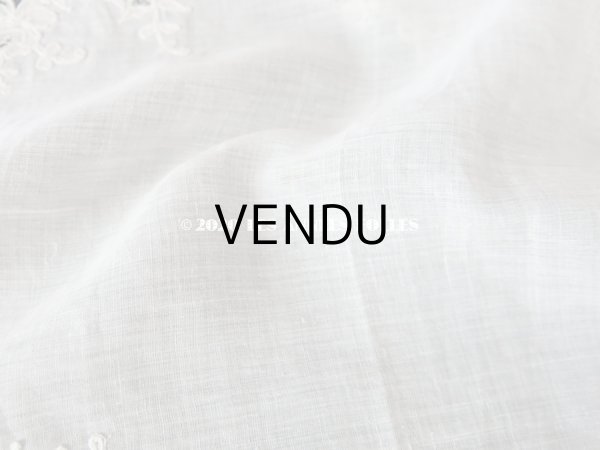 画像19: アンティーク 薔薇模様 ポワンドガーズ & デュシェス 結婚式のハンカチ　【ポワン・ド・ガーズ】 (19)
