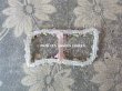 画像4: アンティーク バックル 薄紫色の薔薇のロココトリム (4)