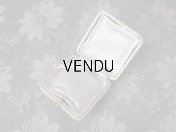 画像6: アンティーク リボンのガーランド オフホワイトのジュエリーボックス  (6)