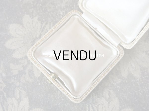 画像7: アンティーク リボンのガーランド オフホワイトのジュエリーボックス  (7)