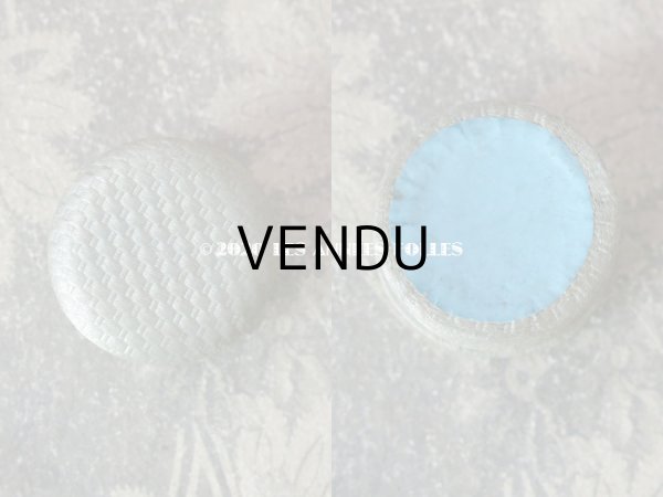 画像4: アンティーク 小さなジュエリーボックス パウダーブルー (4)