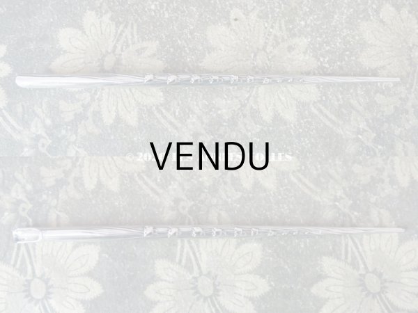 画像3: 1900年代 アンティーク シルバー製 鈴蘭のペン軸  (3)