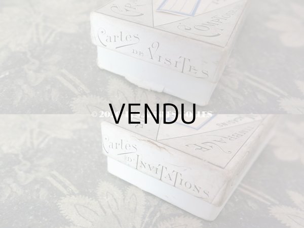 画像8: アンティーク メルスリーの小さなラベル オリジナルの箱入り ルーブル百貨店 - GRANDS MAGASINS DU LOUVRE - (8)