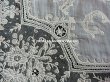 画像11: 19世紀 アンティーク ポワンドガーズのレース  結婚式のハンカチ 王冠 & モノグラムの刺繍 【 ポワン・ド・ガーズ 】 (11)
