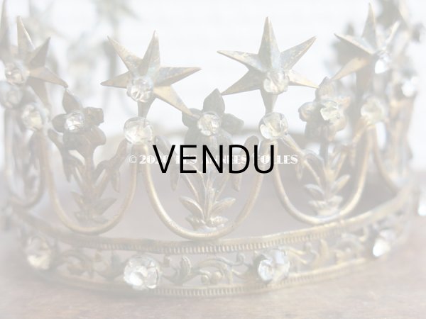 画像8: 19世紀 アンティーク 聖母マリアの小さな冠 (8)