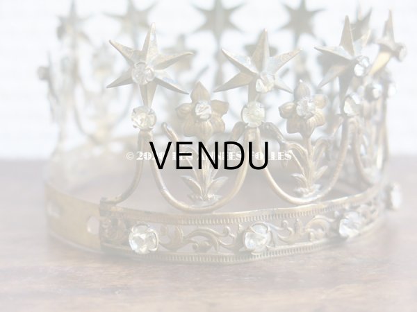 画像6: 19世紀 アンティーク 聖母マリアの小さな冠 (6)