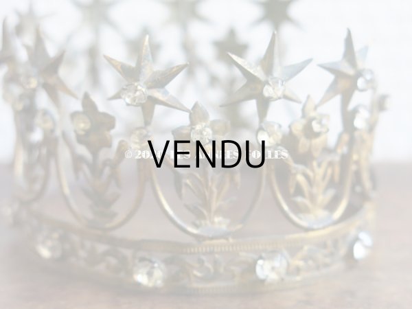 画像9: 19世紀 アンティーク 聖母マリアの小さな冠 (9)