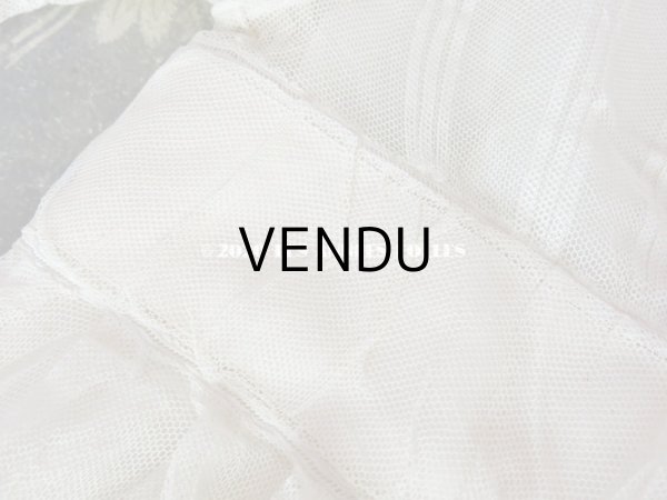 画像13: 1900年代 アンティーク ベビードレス 淡いピンクのリボン＆シルクの裏地付き 洗礼式のドレス (13)