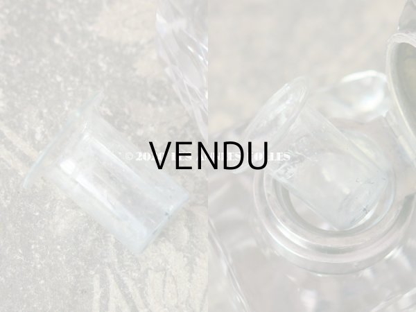 画像9: アンティーク 鈴蘭のインク入れ シルバー & クリスタル製   CHARLES MURAT (9)