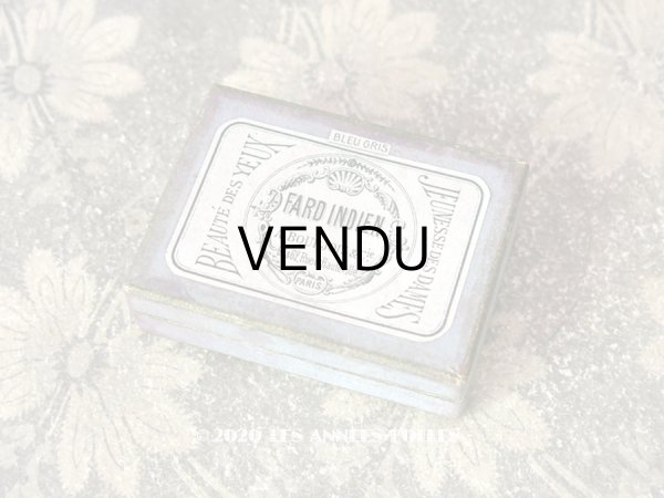 画像1: アンティーク アイシャドーのボックス FAUD INDIEN - A.BOURJOIS & Cie PARIS - (1)