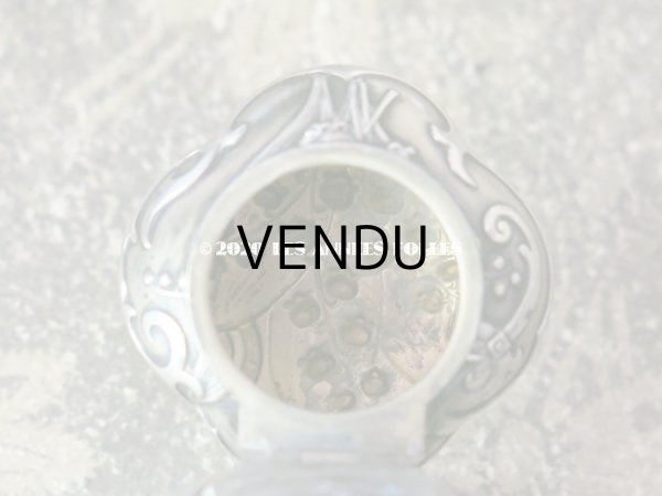 画像10: アンティーク 鈴蘭のインク入れ シルバー & クリスタル製   CHARLES MURAT (10)