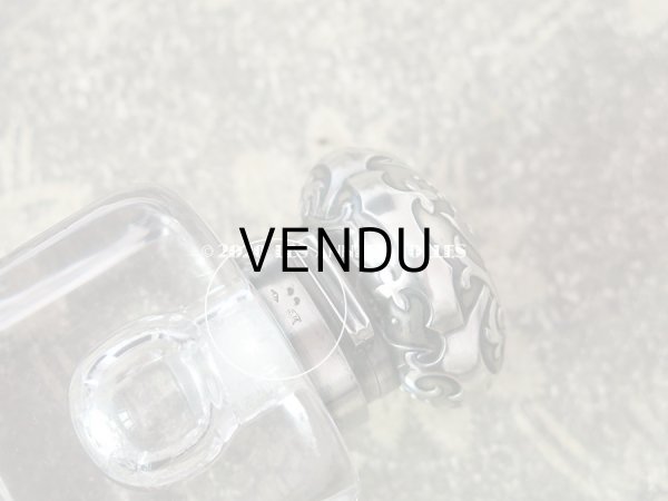 画像11: アンティーク 鈴蘭のインク入れ シルバー & クリスタル製   CHARLES MURAT (11)